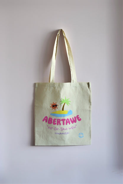 Swansea University Swan Design Totebag