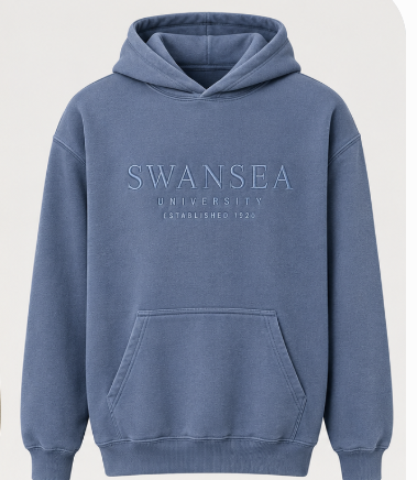 Swansea University Hoodie - Embroidered Logo
