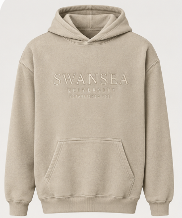 Swansea University Hoodie - Embroidered Logo