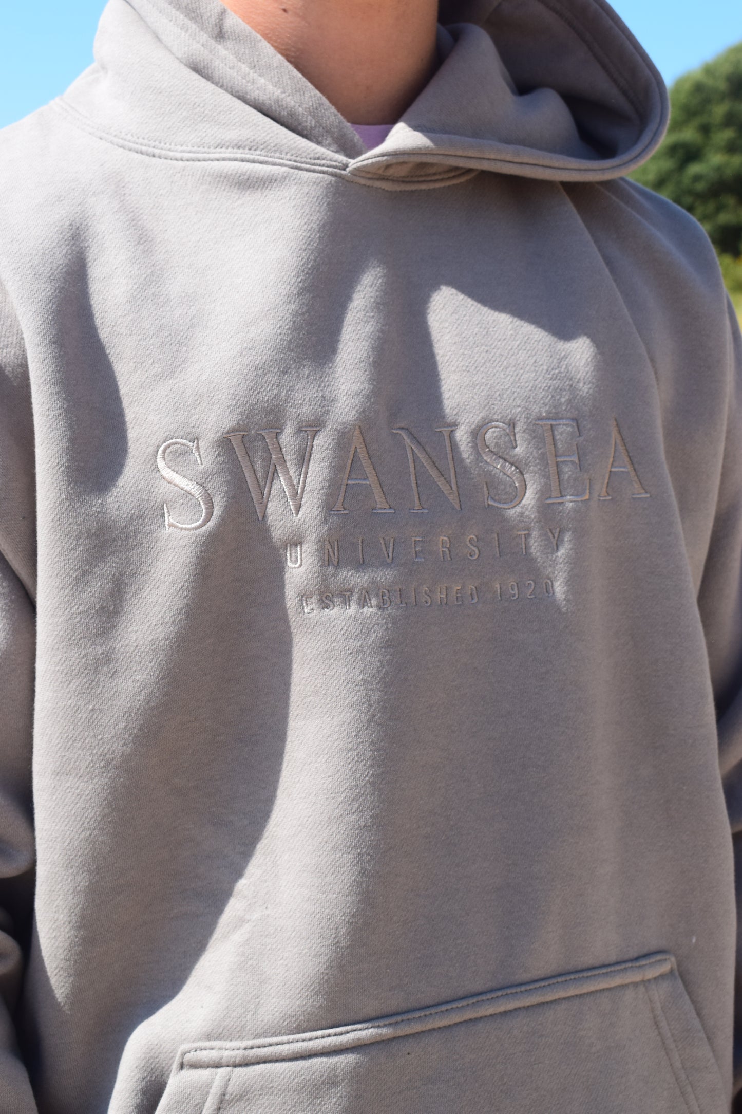 Swansea University Hoodie - Embroidered Logo