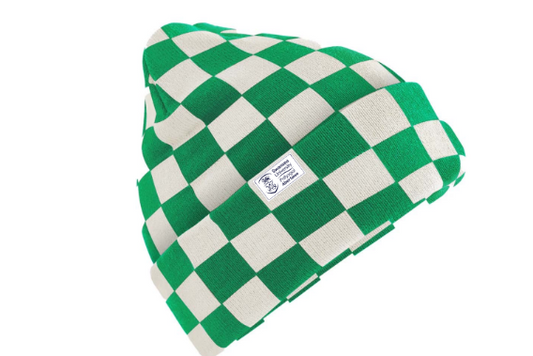 Swansea Uni Checkerboard Recycled Beanie