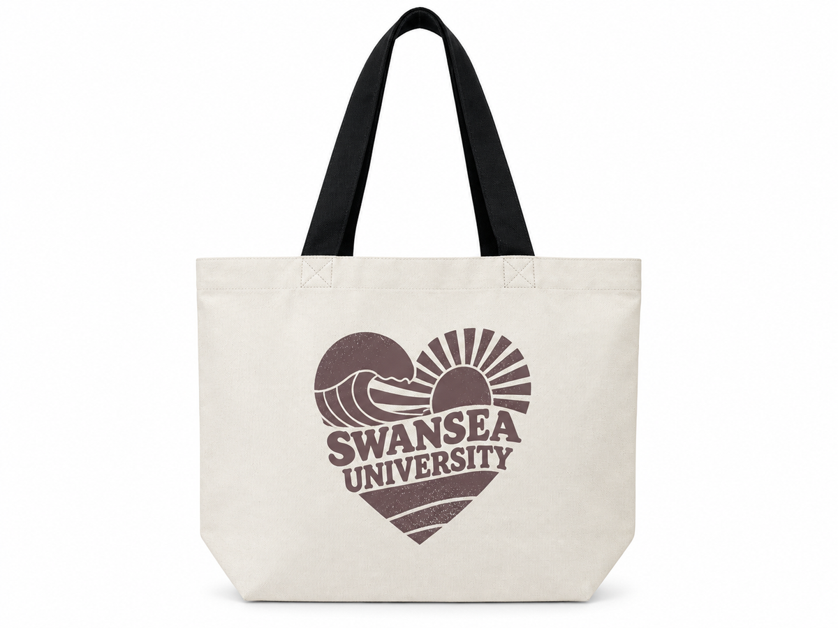 Carryall Natural Tote Bag- Swansea Uni