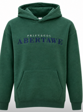 Prifysgol Abertawe Hoodie - Embroidered Logo