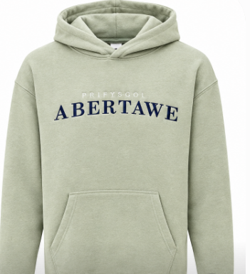 Prifysgol Abertawe Hoodie - Embroidered Logo