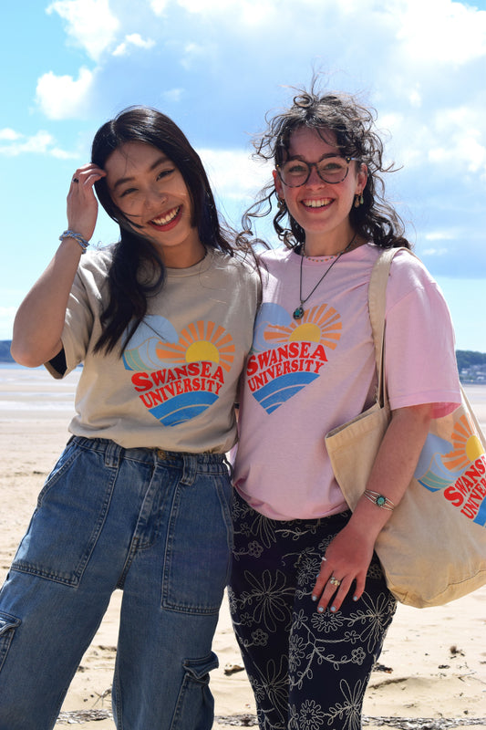 Swansea University Tee - Sunny Swansea