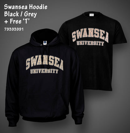 Swansea University Hoodie Twin Pack - Classic Curved