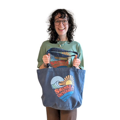 Swansea University Bag - Sunny Shopper Tote