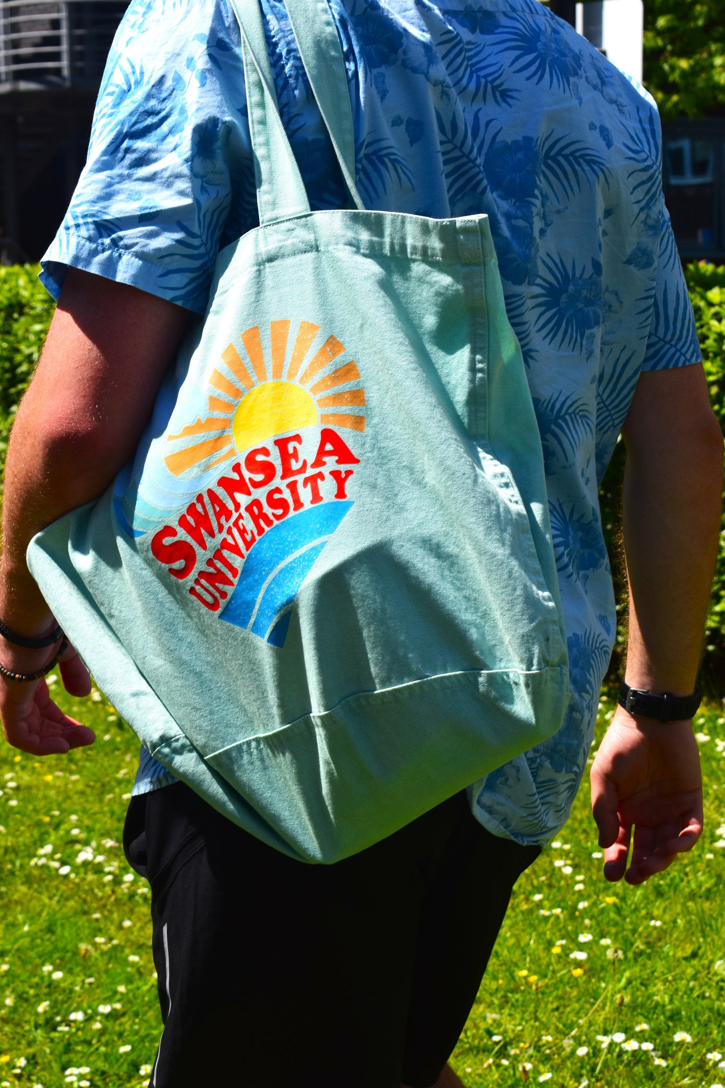 Swansea University Bag - Sunny Shopper Tote