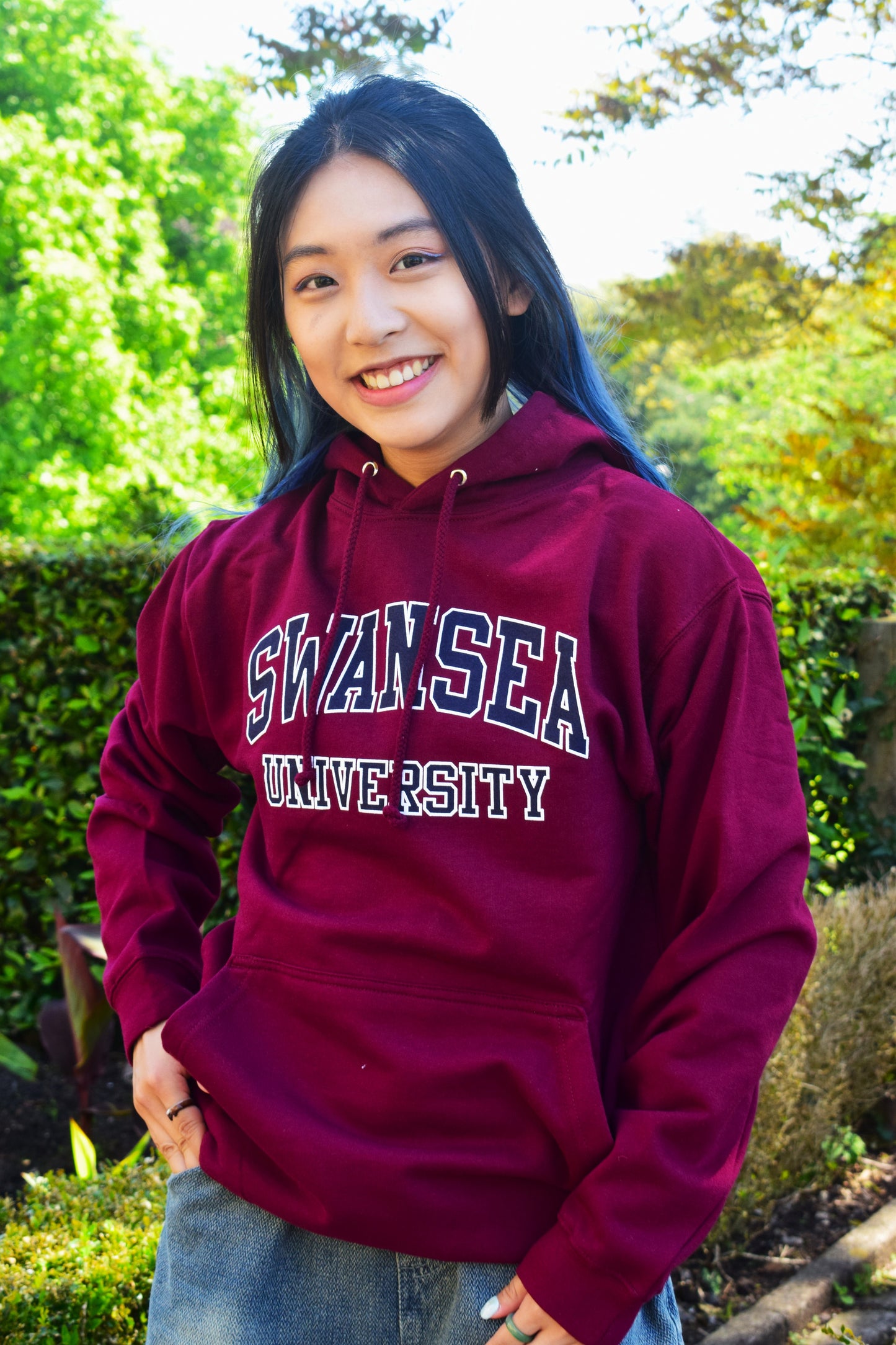 Swansea University Hoodie with FREE T-shirt