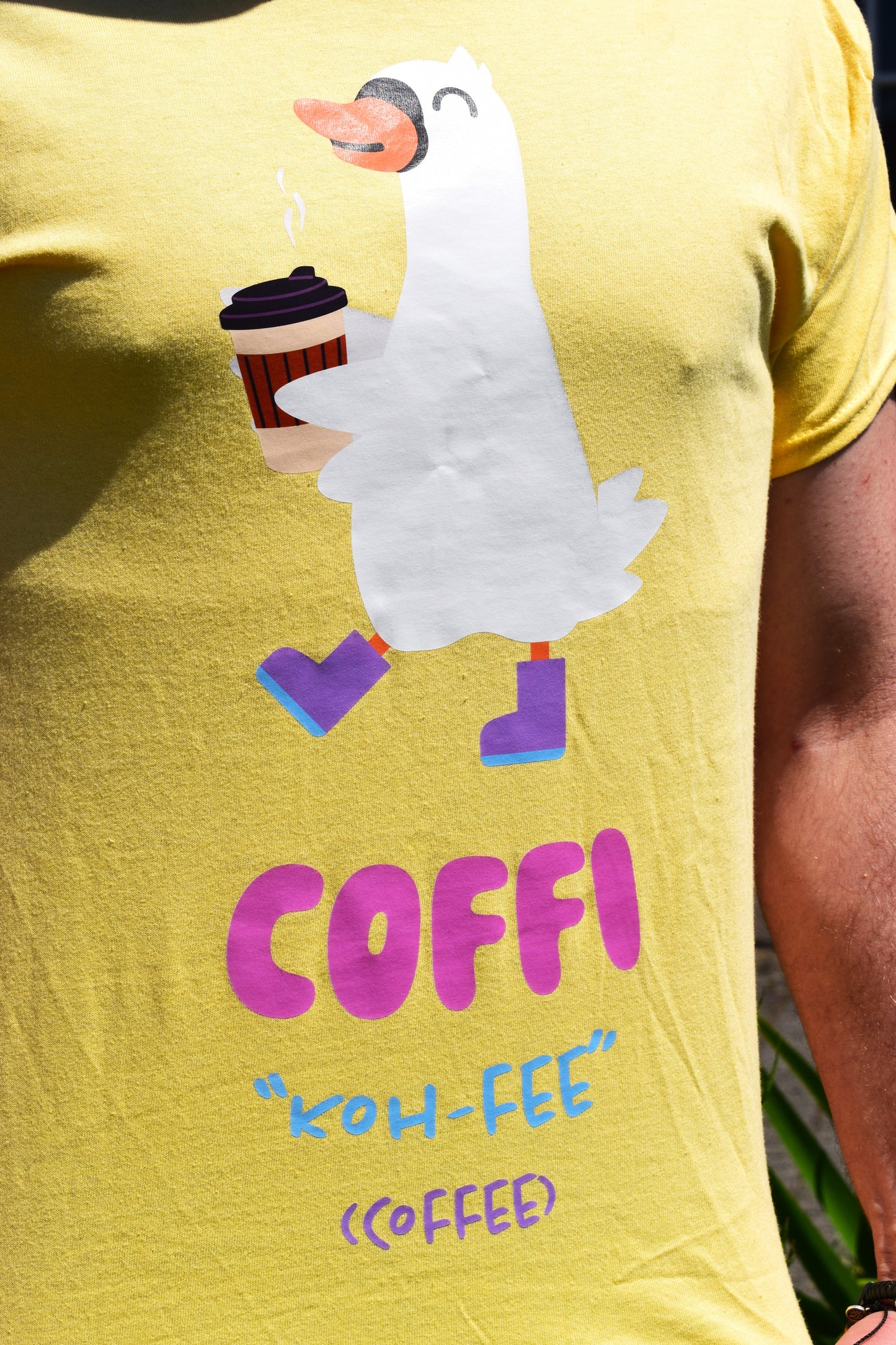 Swansea University Swan Coffi T-Shirt