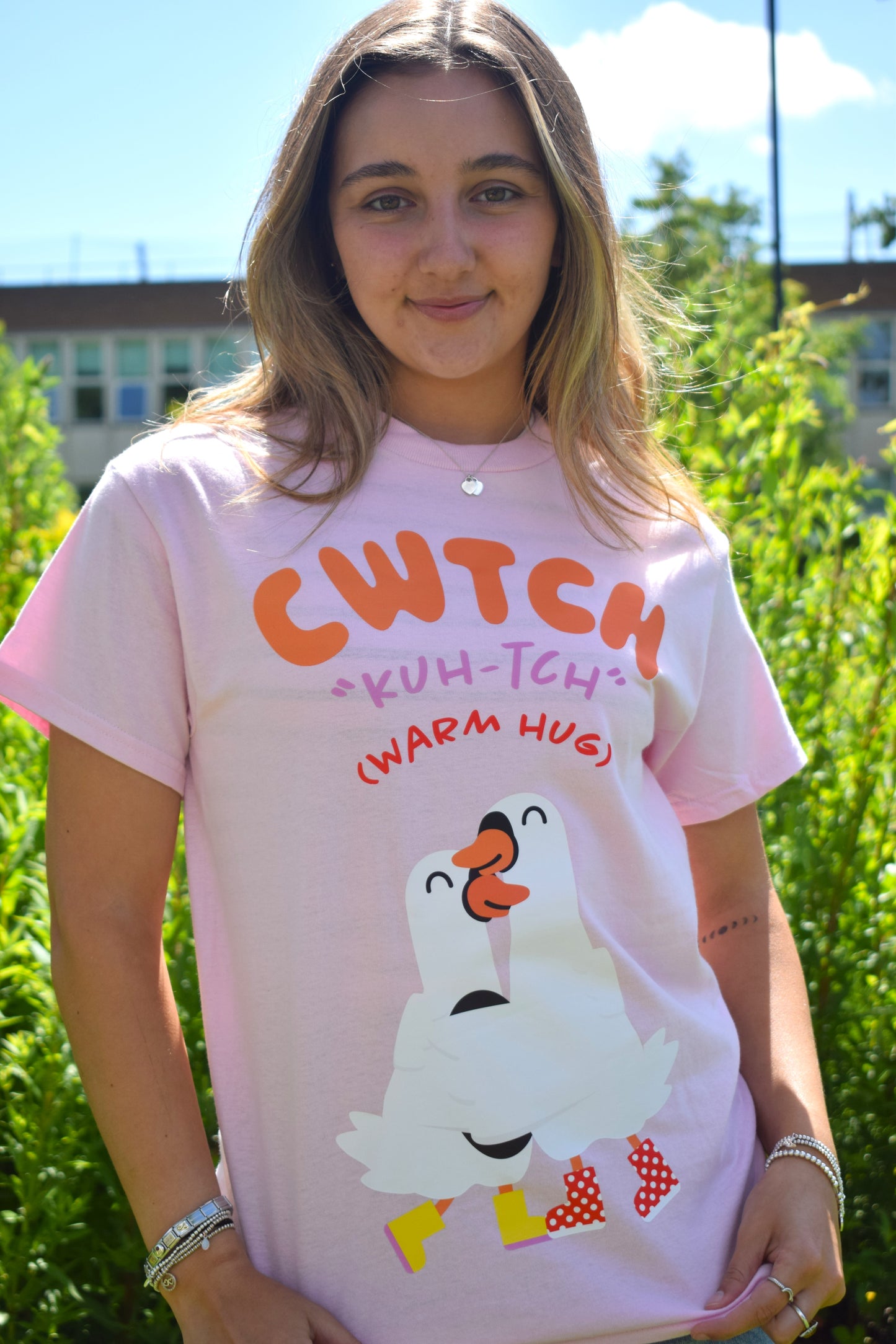 Swansea University Swan CWTCH T-Shirt