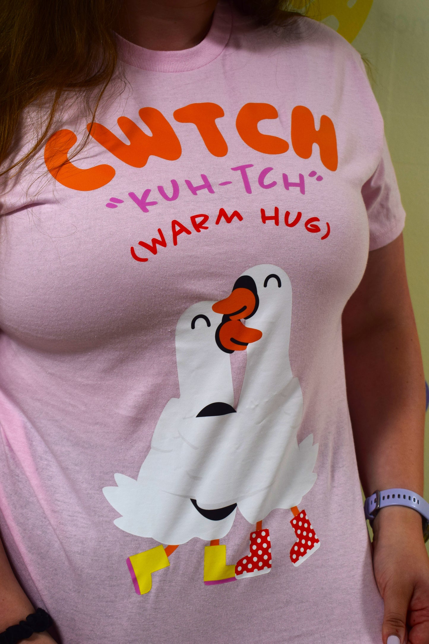 Swansea University Swan CWTCH T-Shirt
