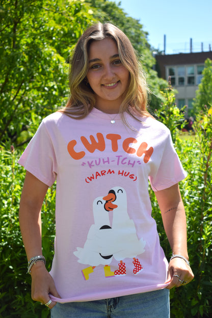 Swansea University Swan CWTCH T-Shirt
