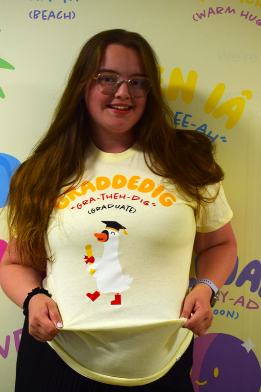 Swansea University Graduation Swan T-Shirt