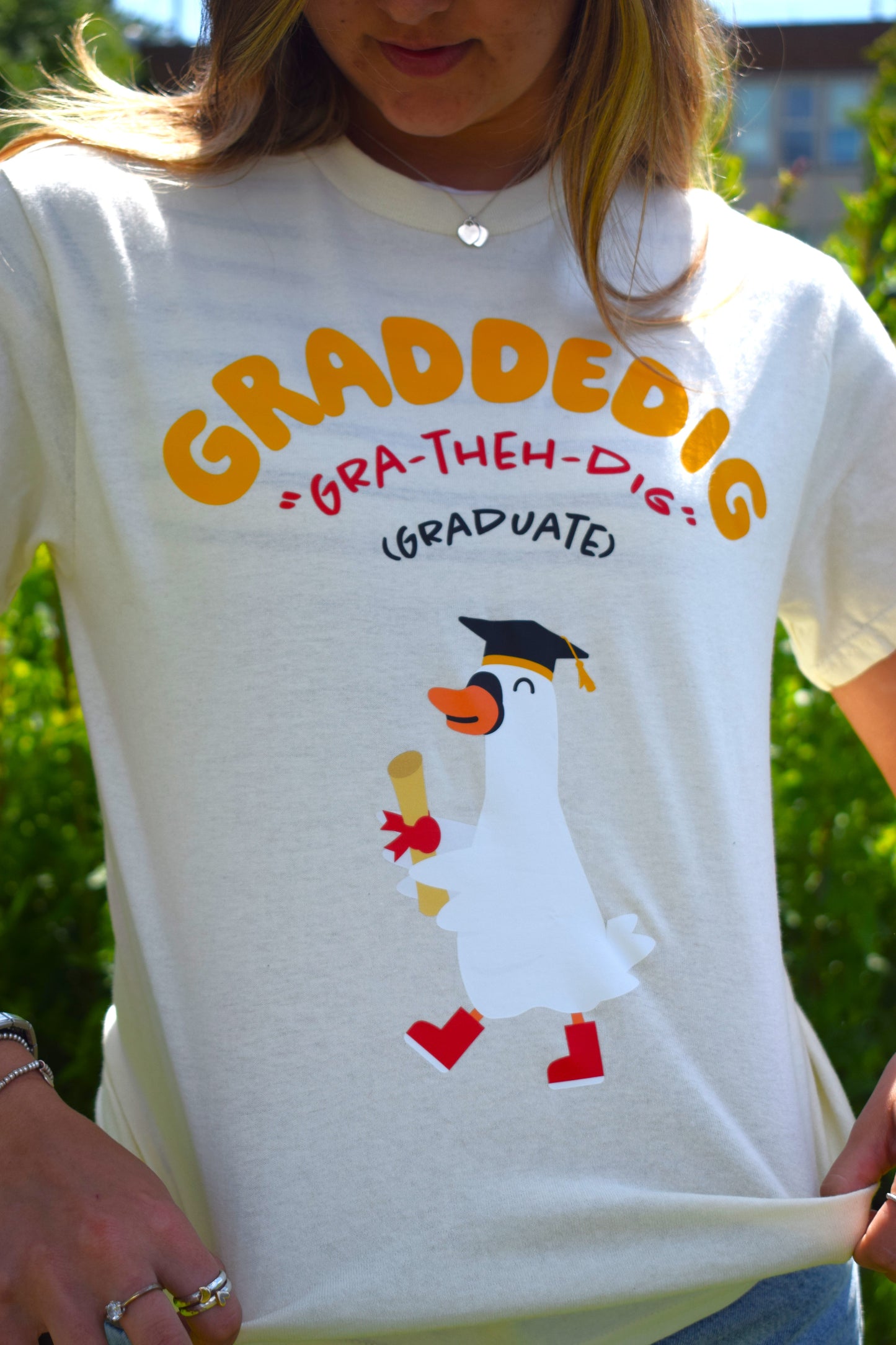 Swansea University Graduation Swan T-Shirt