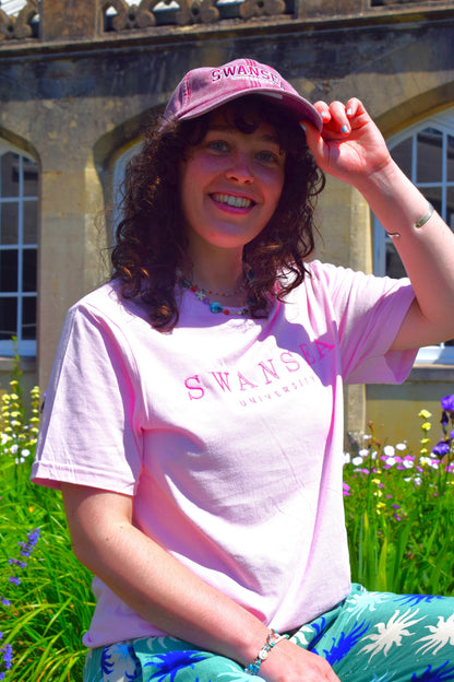 Swansea University Embroidered tee