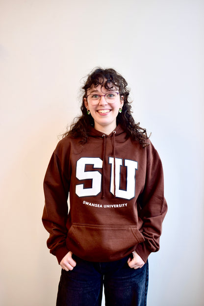 Swansea University logo College Hoodie