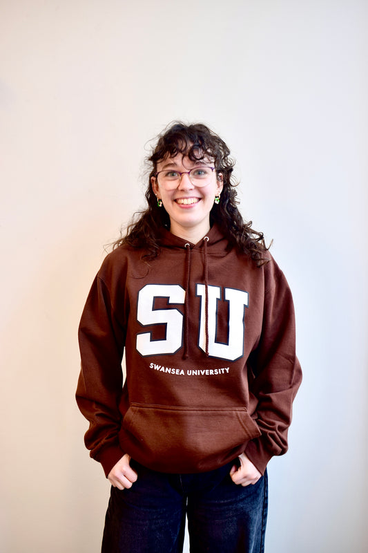 Swansea University logo College Hoodie