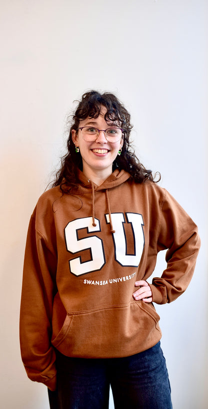 Swansea University logo College Hoodie