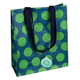 Shopping Bag Green Spot